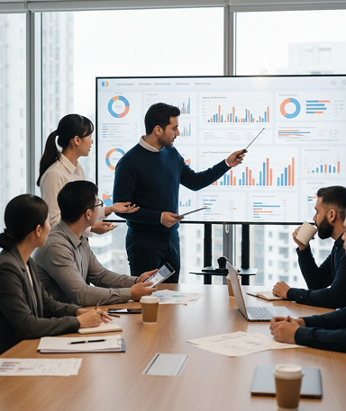 Project management meeting